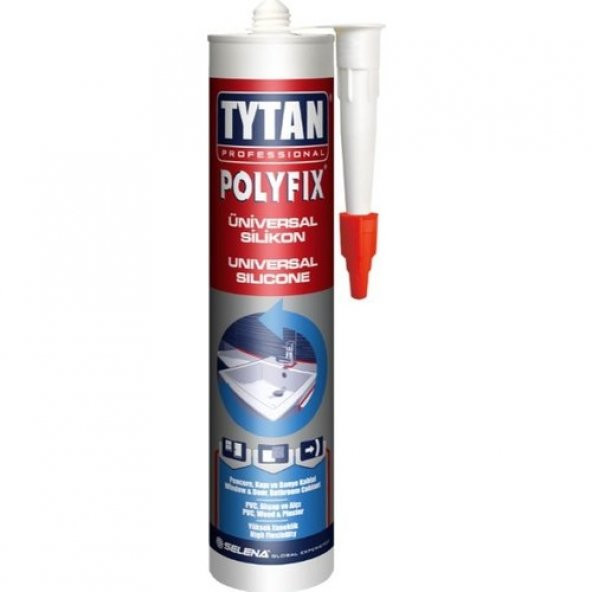 Tytan Professional Polyfix Universal Silikon Şeffaf  280 ml