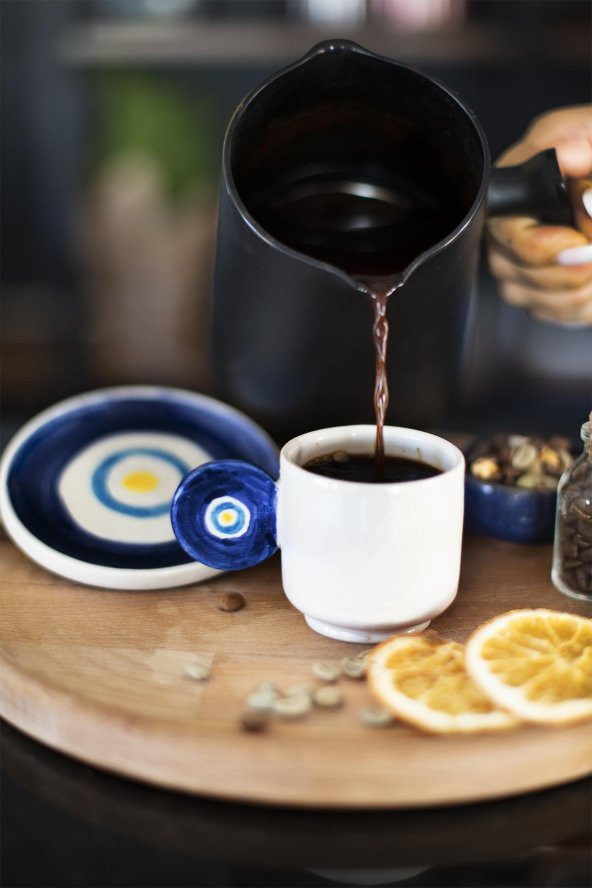 Homemade El Yapımı Naza Tekli Fincan