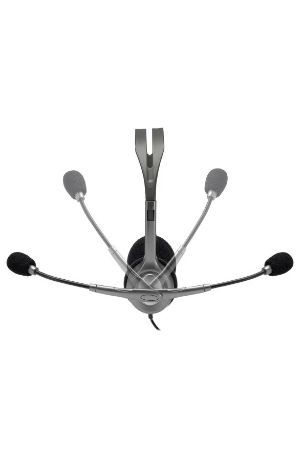 Logitech H111 Kablolu Stereo Kulaklık - Gri - 4