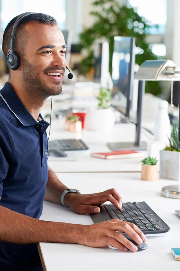 Logitech H111 Kablolu Stereo Kulaklık - Gri - 5