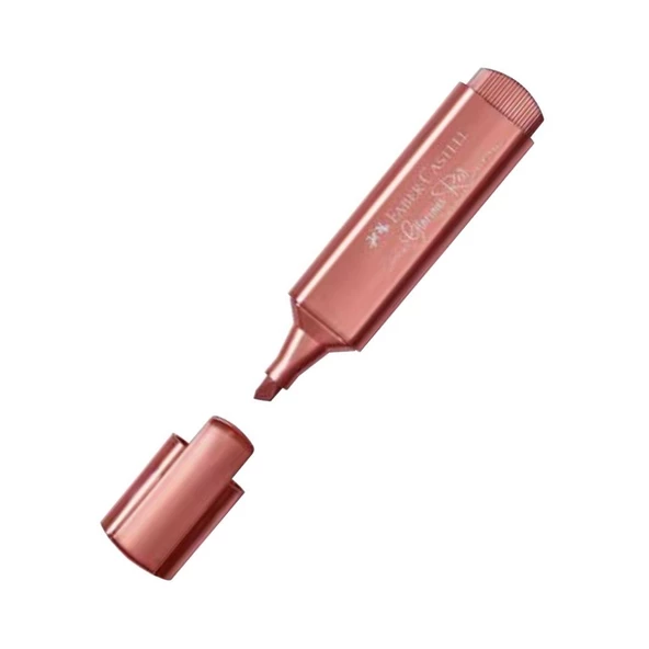 Metalik Fosforlu Kalem İşaret Kalemi 1 Adet Faber Metalik İşaret Kalemi 1 Adet - 3