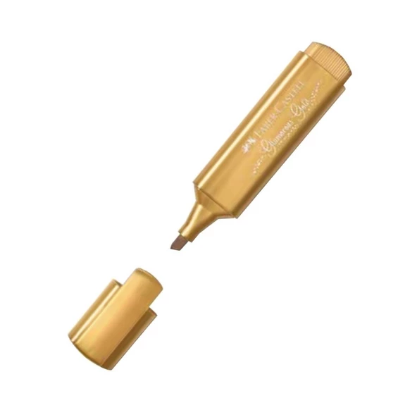 Metalik Fosforlu Kalem İşaret Kalemi 1 Adet Faber Metalik İşaret Kalemi 1 Adet