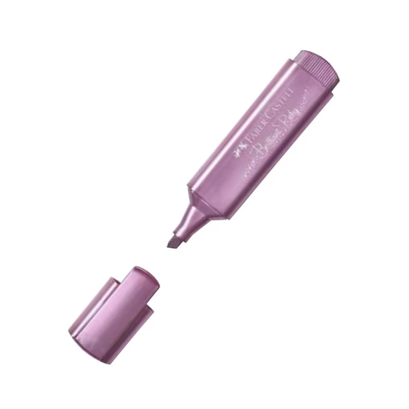 Metalik Fosforlu Kalem İşaret Kalemi 1 Adet Faber Metalik İşaret Kalemi 1 Adet - 7