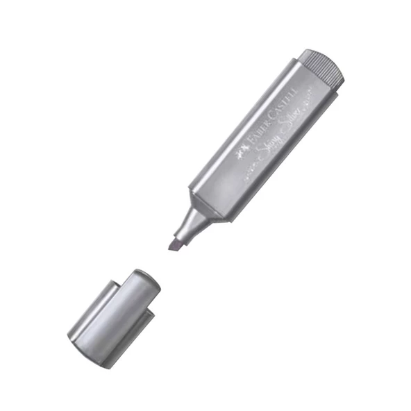 Metalik Fosforlu Kalem İşaret Kalemi 1 Adet Faber Metalik İşaret Kalemi 1 Adet - 2