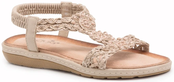 Gedikpaşalı Gj 22Y 150 36 Bej Bayan Ayakkabı Terlik-Sandalet ürün görseli