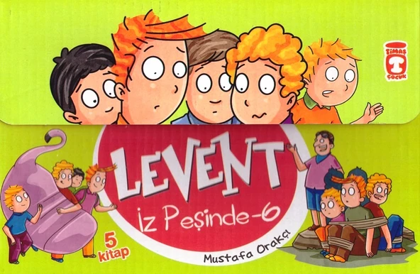 TİMAŞ LEVENT İZ PEŞİNDE-6 ( 5 KİTAP )