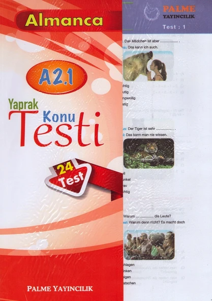 PALME ALMANCA A2.1 YAPRAK KONU TESTİ ürün görseli