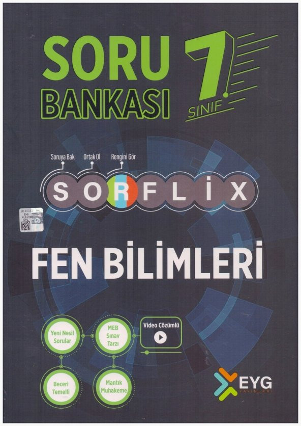 EYG 7.SINIF SORFLİX FEN BİLİMLERİ SORU BANKASI