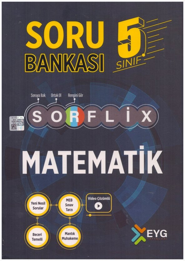 EYG 5.SINIF SORFLİX MATEMATİK SORU BANKASI