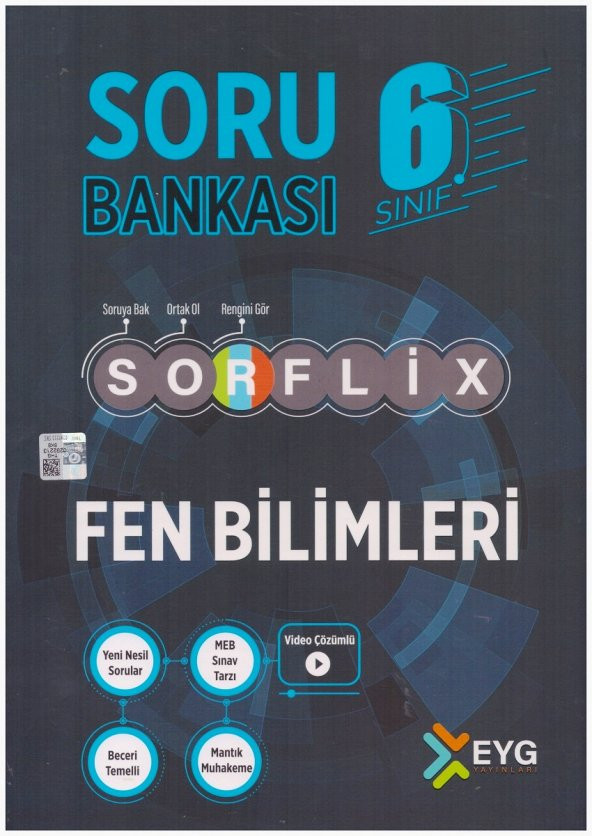 EYG 6.SINIF SORFLİX FEN BİLİMLERİ SORU BANKASI