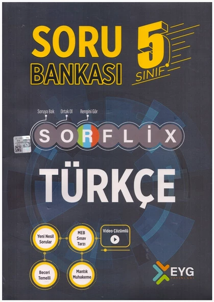EYG 5.SINIF SORFLİX TÜRKÇE SORU BANKASI