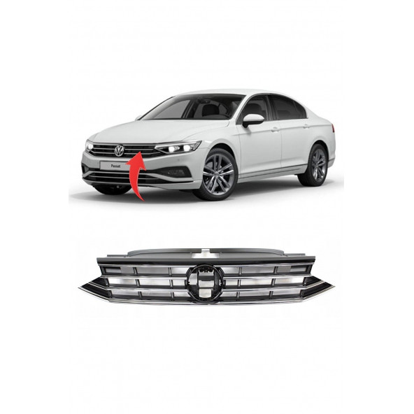 Volkswagen Passat B9 2019 - 2021 Ön Pajnur Nikelajlı - 3G0853651AN