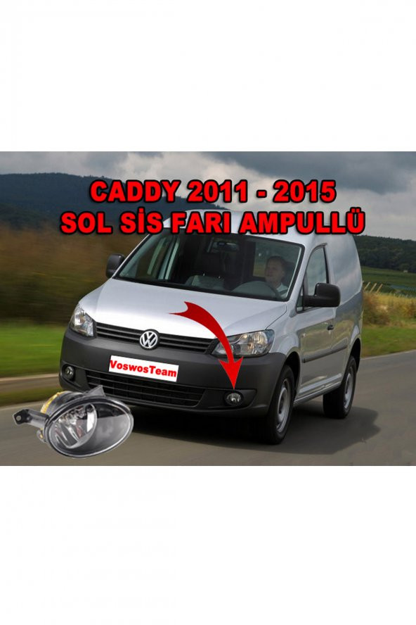 Volkswagen GOLF6 - JETTA - CADDY Sis Farı Sol Ampullü Ön Şoför Tarafı - 5K0941699 - 3
