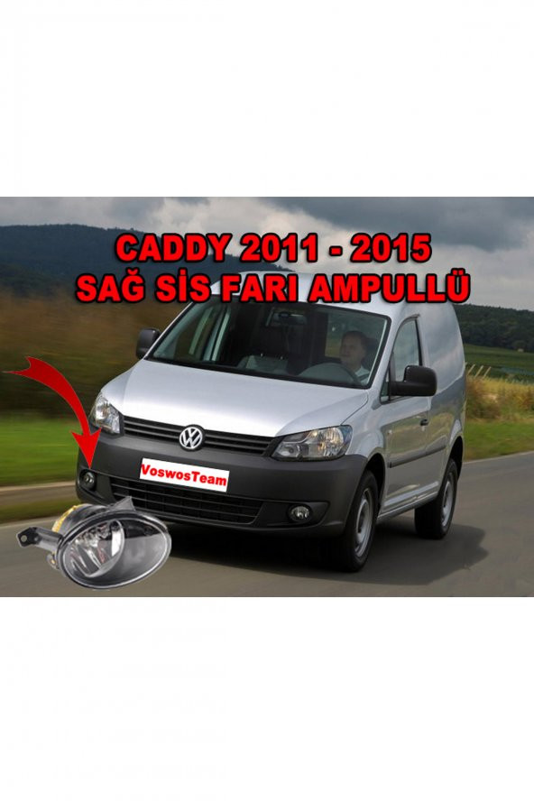 Volkswagen GOLF6 - JETTA - CADDY Sis Farı Sağ Ampullü Ön Yolcu Tarafı - 5K0941700 - 3