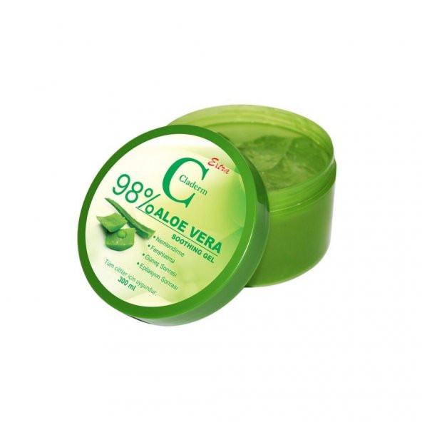 EXTRA CLADERM ALOE VERA JEL NEMLENDİRİCİ 300 ML - 2