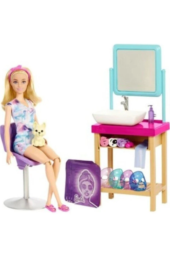 Barbie Welness Işıltı Dolu Spa Günü Oyun Seti - 3