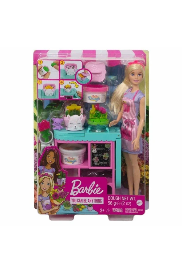Barbie Çiçekçi Bebek ve Oyun Seti ürün görseli