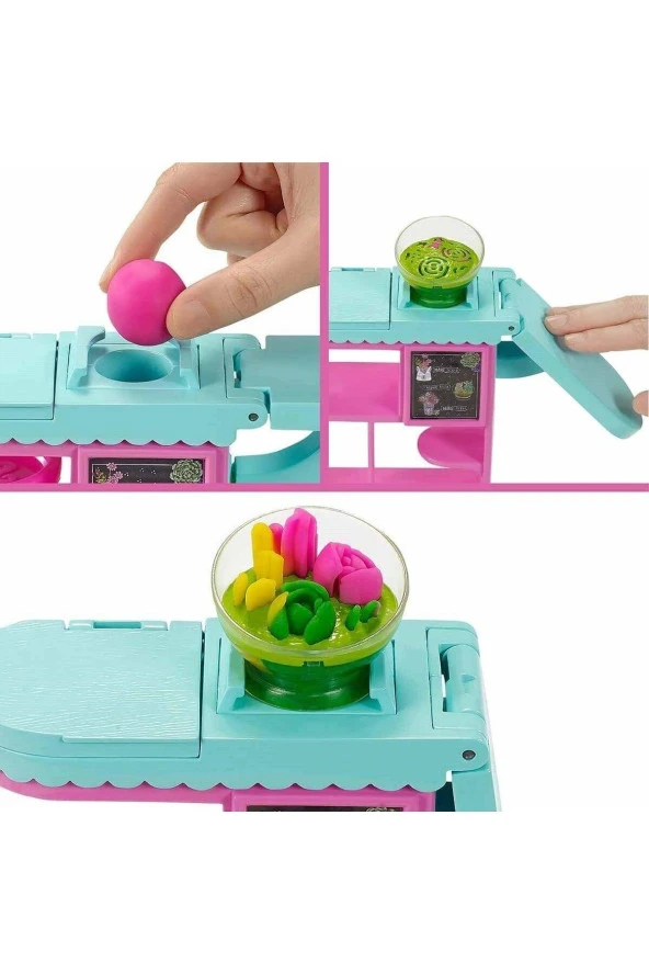 Barbie Çiçekçi Bebek ve Oyun Seti - Resim 3