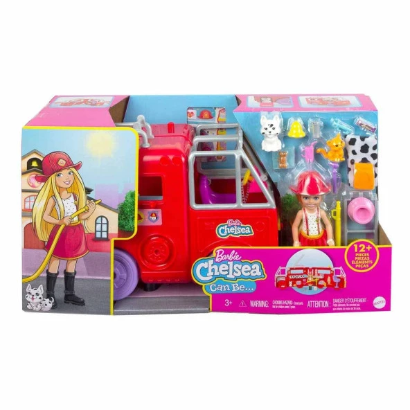 Barbie Chelsea İtfaiye Aracı Kamyonu