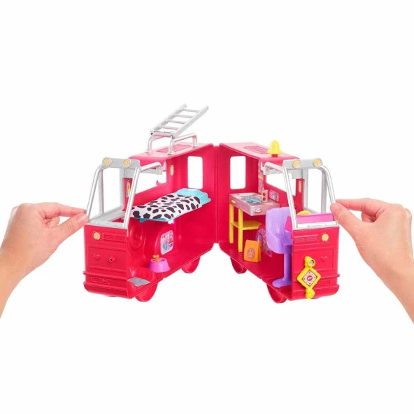 Barbie Chelsea İtfaiye Aracı Kamyonu - 2
