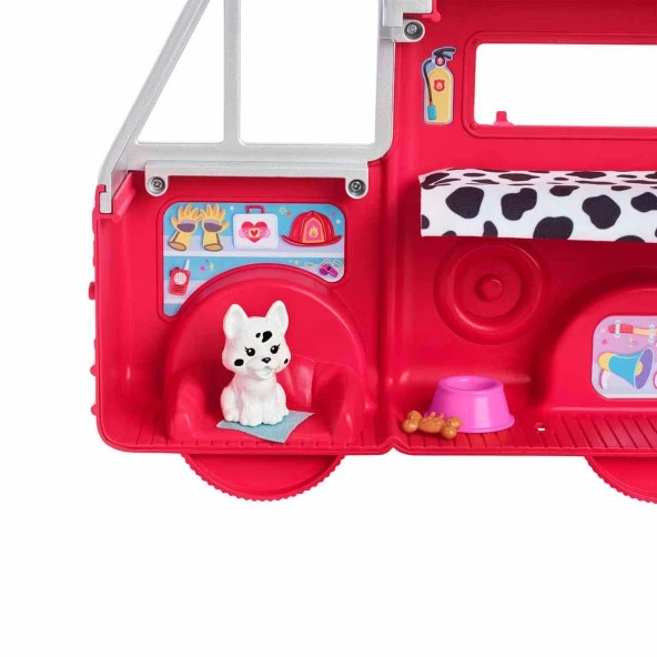 Barbie Chelsea İtfaiye Aracı Kamyonu - 6