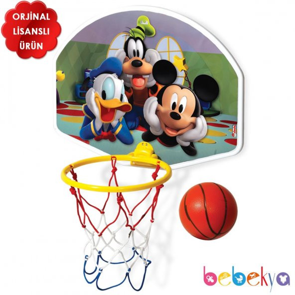 Disney Mickey Mouse Basketbol Potası Orta Boy