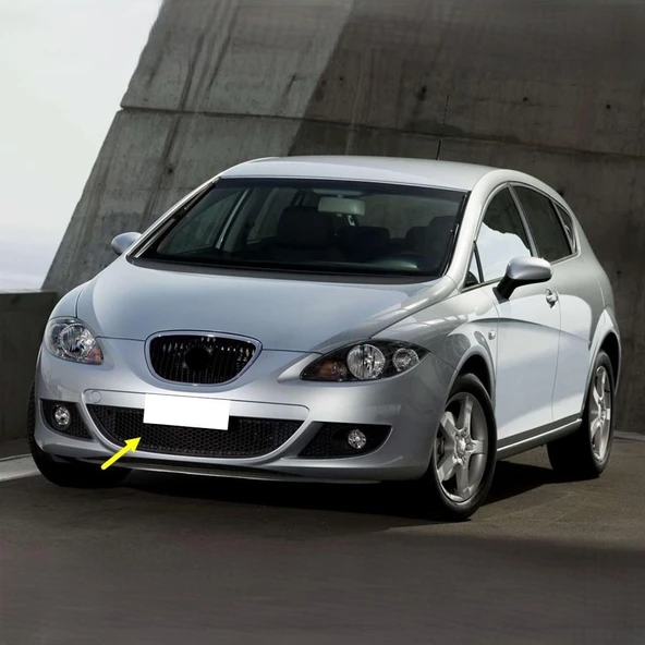 Seat Leon 2 2006-2009 Ön Tampon Orta Alt Izgara Petek 1P0853667 - Resim 2