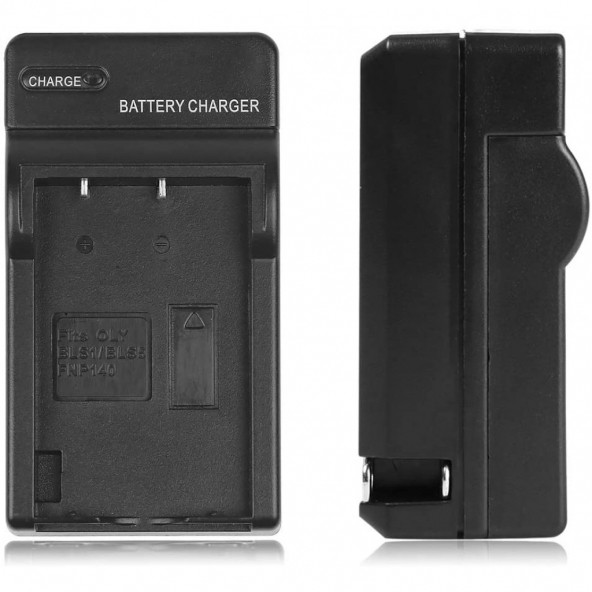 Ayex Olympus BLS-50, BLS-5, BLS-1 ve Fujifilm NP-140 Batarya İçin Şarj Cihazı - 3