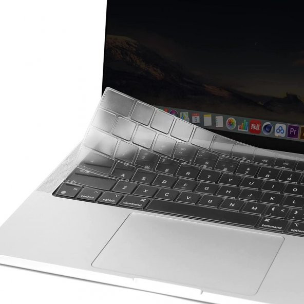 Codegen Apple 16" Macbook Pro M1 A2485 İngilizce Silikon Klavye Koruyucu