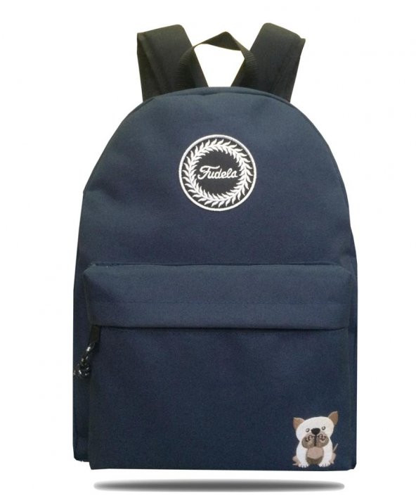 ZYE Navy Blue dog Backpack