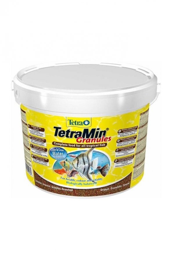 Tetramin Granules Balık Yemi Kova 10L
