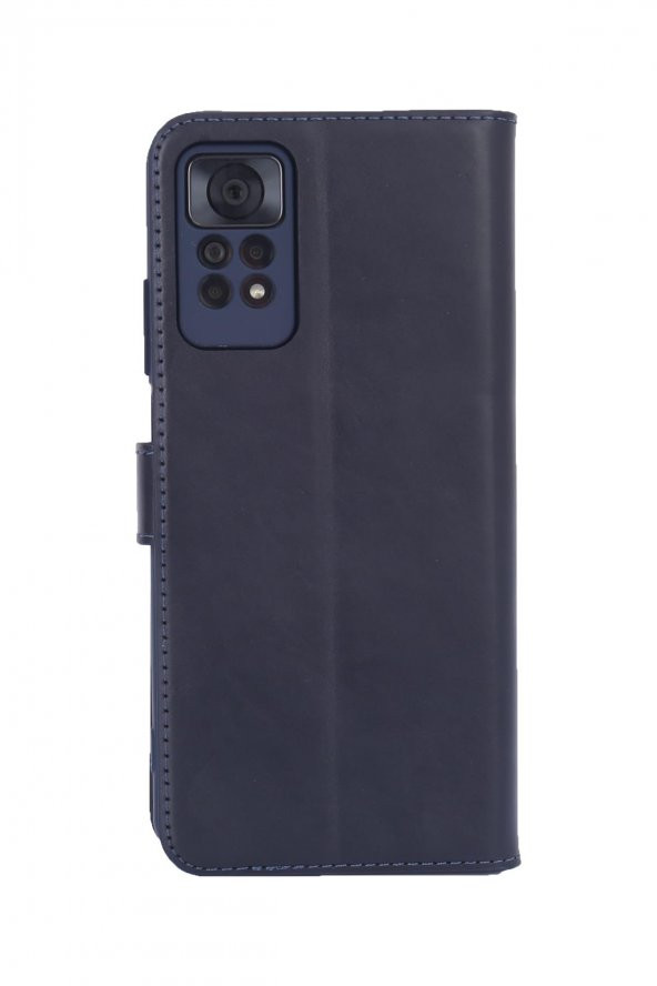 Xiaomi Redmi Note 11S Uyumlu Cüzdanlı ve Kapaklı Kılıf - 11