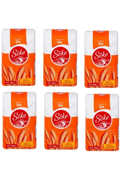 Söke Un 1 kg x 6 Adet