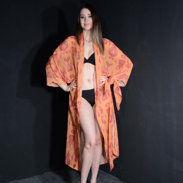 PAREDORA Aztec Kimono Pareo