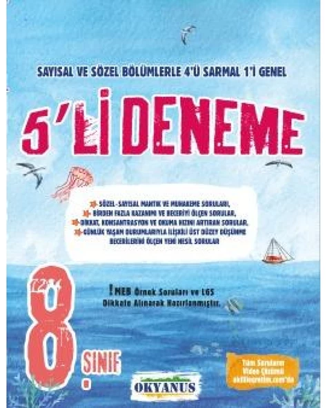 8. Sınıf 5'li Deneme