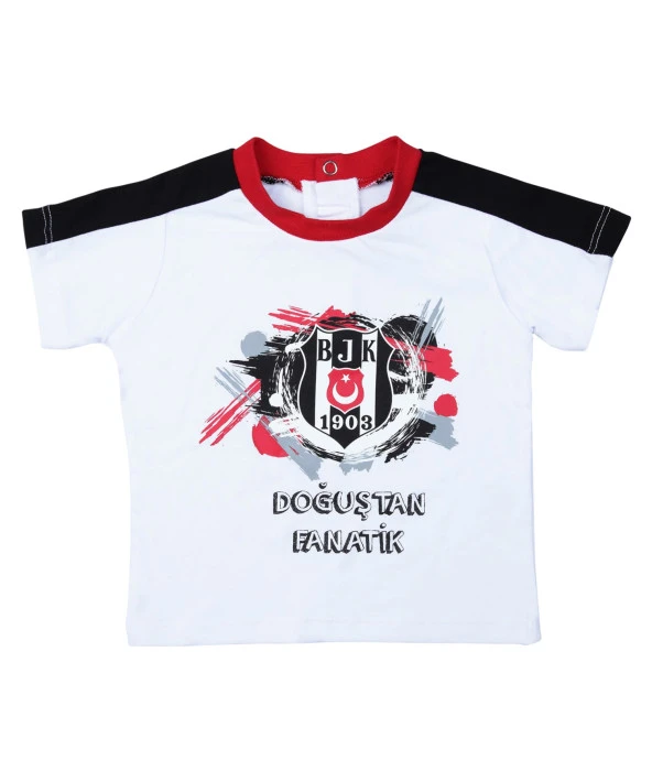 Beşiktaş Orijinal Bebek T-Shirt Hediyelik Ahşap Kutulu - 3