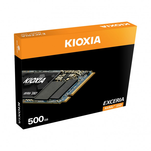 Kioxia Exceria NVMe 500GB 1700MB-1600MB/s M2 PCIe Nvme 3D NAND SSD - 2
