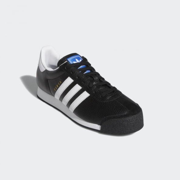 Adidas Samoa Leather erkek - kadın Siyah Spor Ayakkabı (019351) - 4