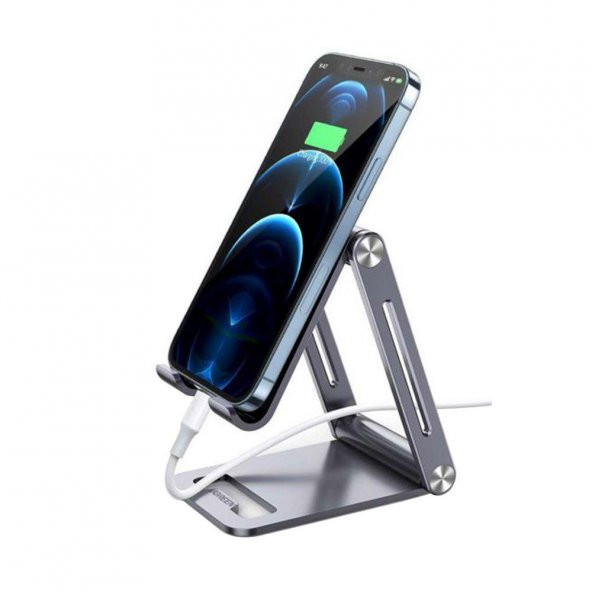 Ugreen Alüminyum Masaüstü Telefon Tablet Tutucu Stand Gri - 2