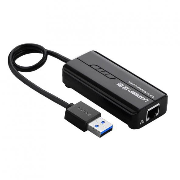 Ugreen USB 3.0 Gigabit Ethernet Dönüştürücü ve 3 Port USB Hub Çoklayıcı - 2