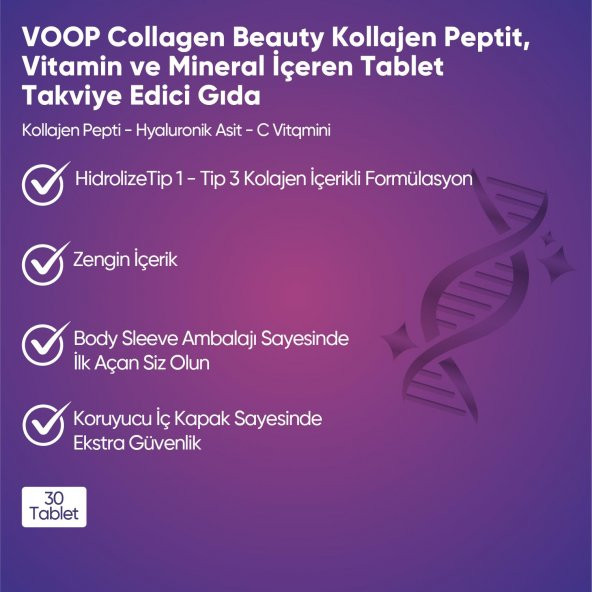 VOOP Collagen Beauty 30 Tablet - 2