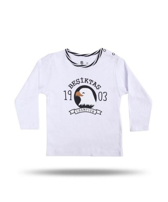 Beşiktaş Orijinal Bebek T-Shirt Hediyelik Ahşap Kutulu - 4