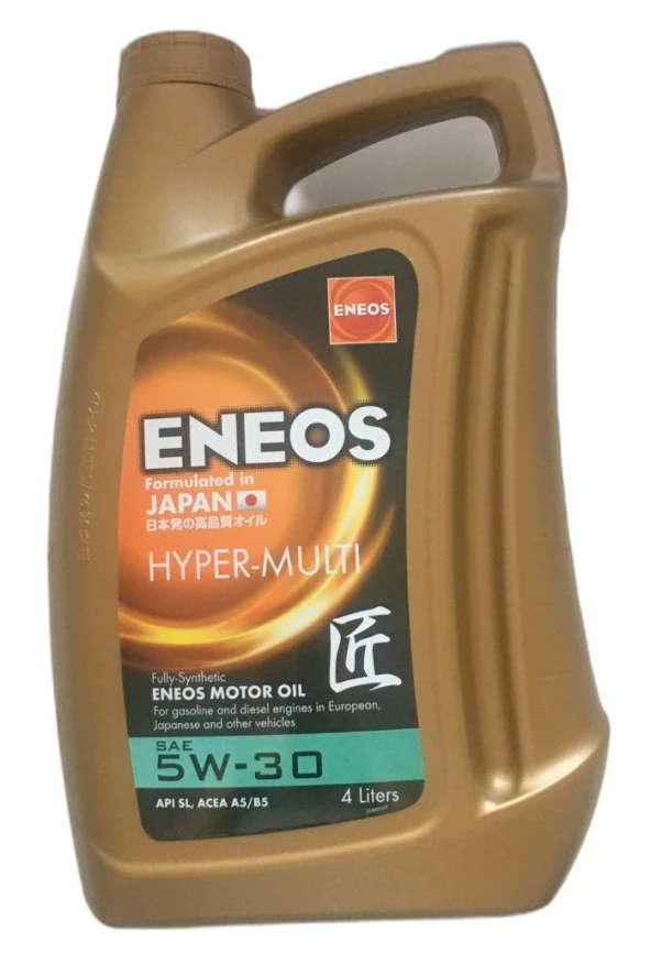 Motor Yağı 5W30 Eneos Hyper Multi 4 Litre Düz Üretim Yılı 2023 Eylül ürün görseli 1