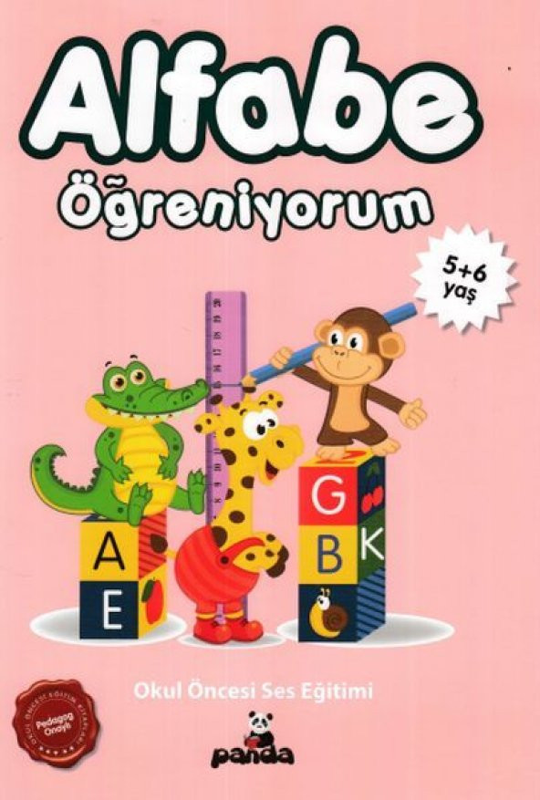 Alfabe Öğreniyorum 5 + 6 Yaş Okul Öncesi Ses Eğitimi