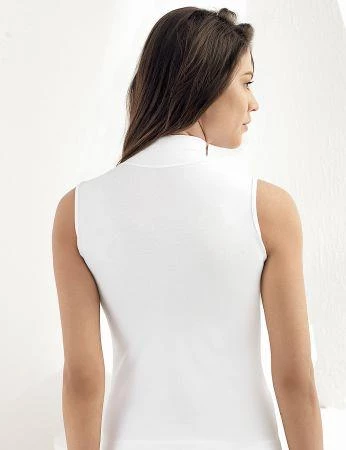 Şahinler Bayan Balıkçı Yaka Kısa Kollu Likralı Atlet B1035 - Resim 4