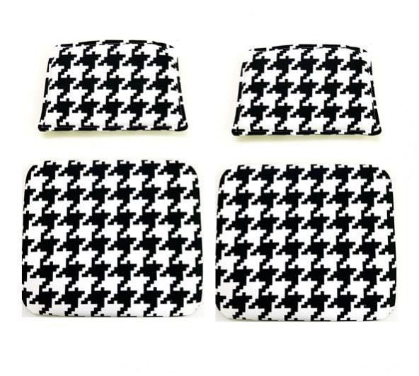 Knsz minder seti 2 li zng&mğr&uslu kono kumaş tel bar sandalyesi oturma ve sırt minderi set ürün görseli