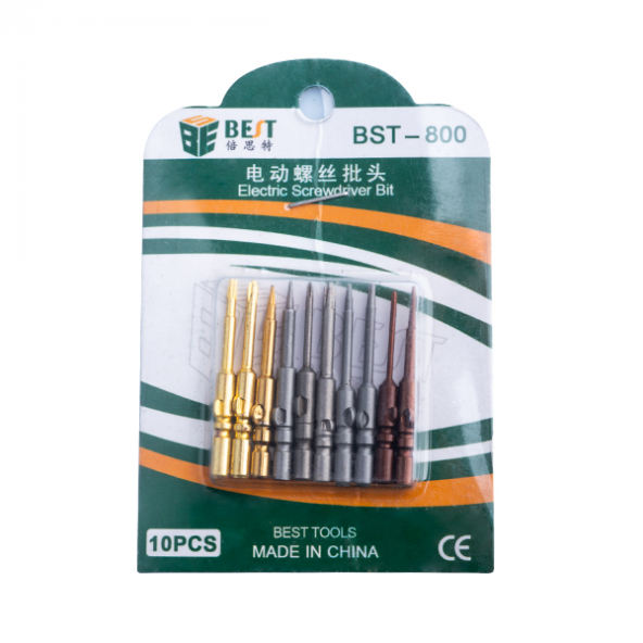 Best Bst-800 10 Parça Elektronik Tornavida Ucu