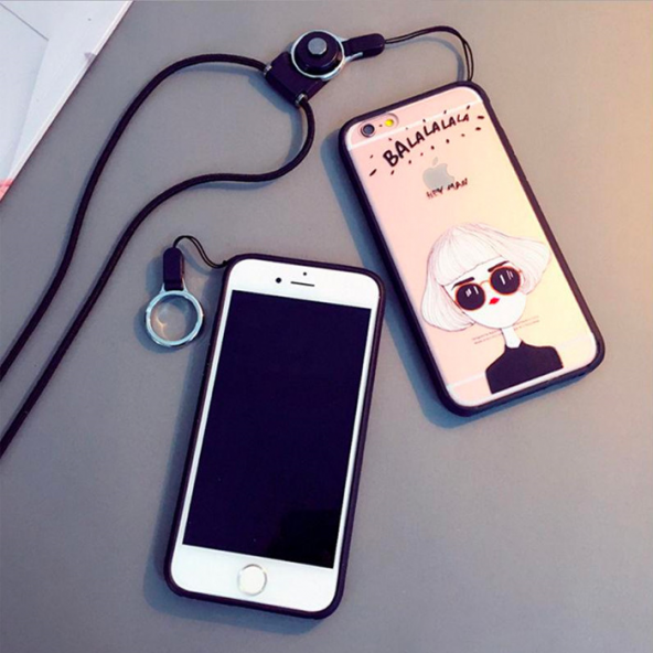 Universal Telefon Boyun Askısı İpi Telefon Tutucu Boyun İpi - AÇIK MAVİ - 5