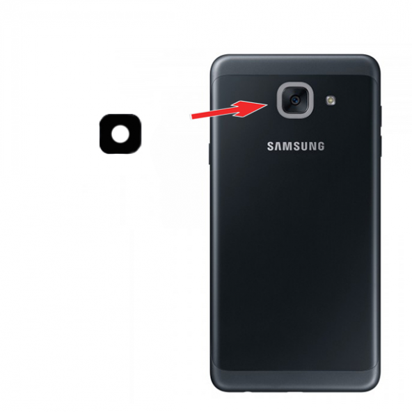 Samsung Galaxy J7 Max İçin Kamera Lens - SİYAH