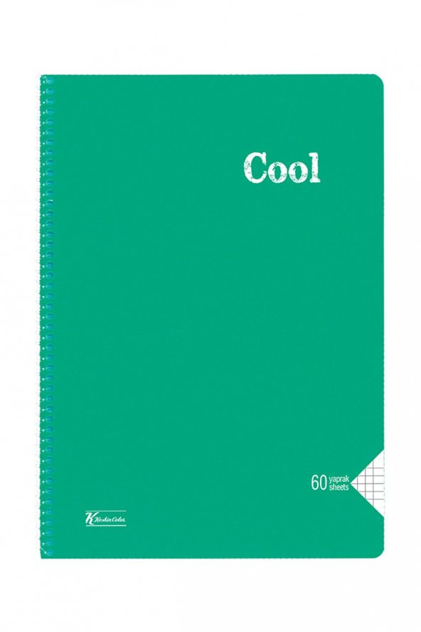 Keskin Color Cool Defter Kareli Spiralli Pp Kapak A4 40 Yaprak - 4